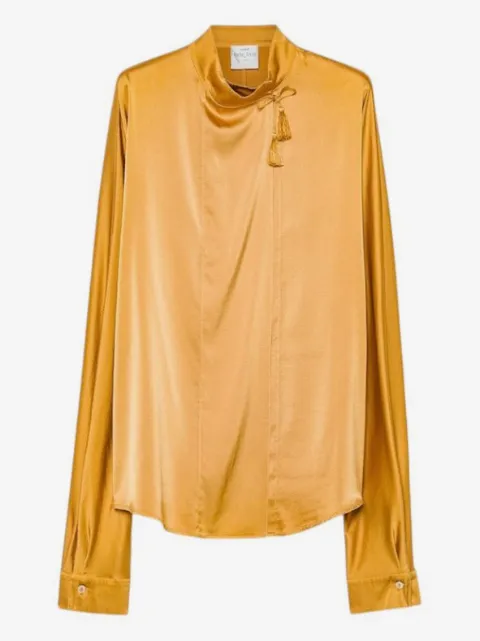 Forte Forte blus med tofsprydd krage