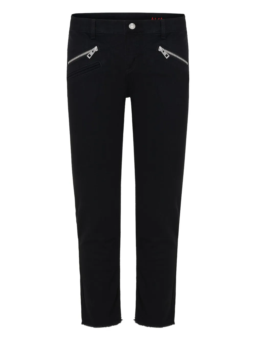 Zadig&Voltaire zip-pocket frayed trousers | Black | Image 1