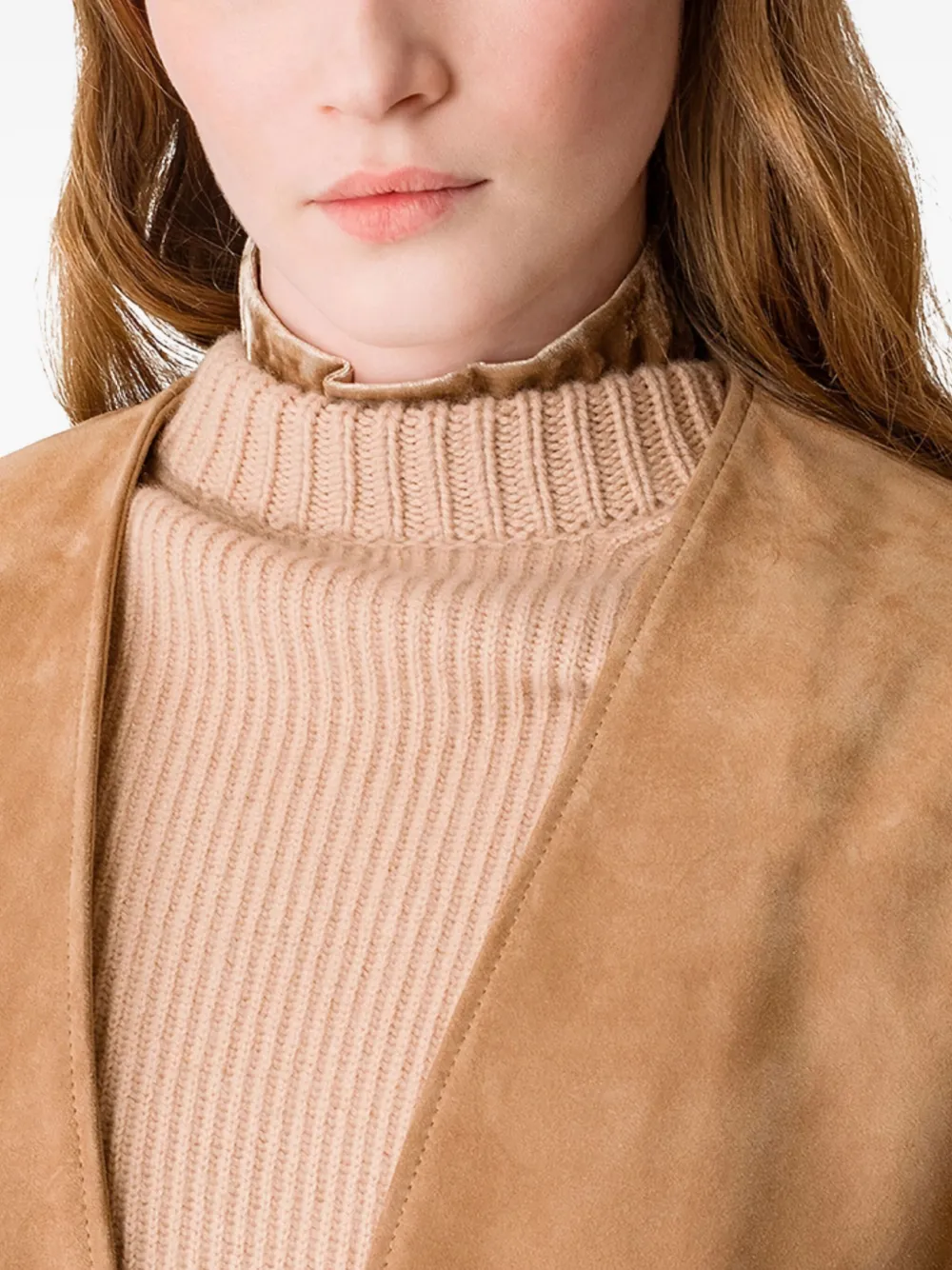 Forte suede patch-pockets jacket Bruin