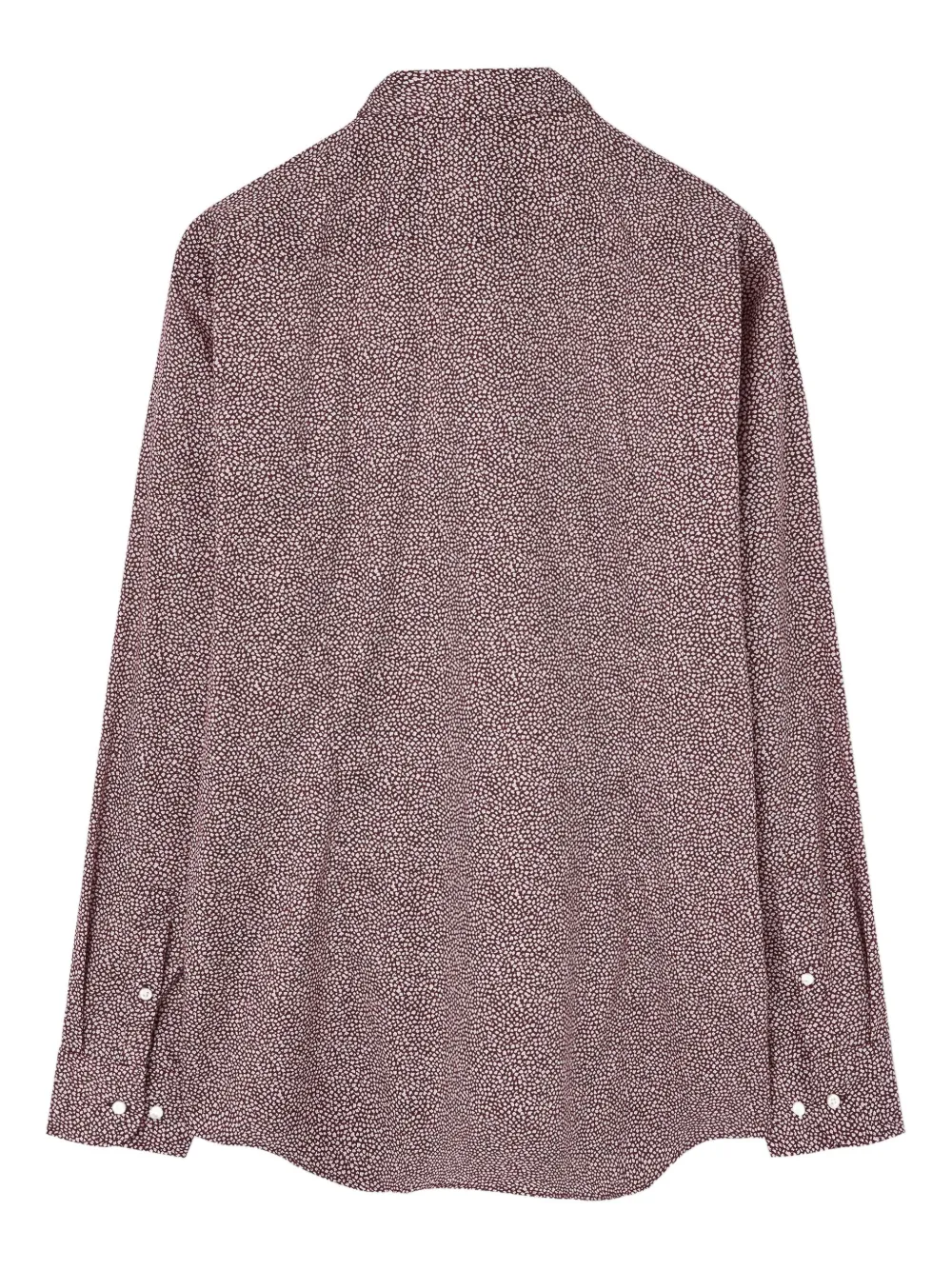 BOSS micro-dot print shirt - Bruin