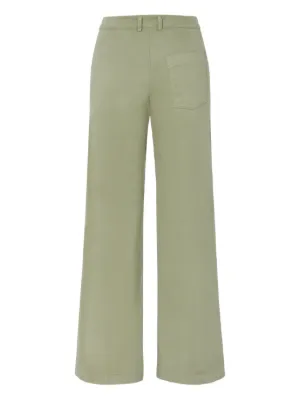 Forte Forte Straight Pants | Silver Pants | FARFETCH