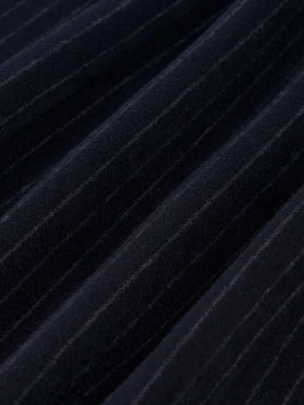 Drôle De Monsieur Le Manteau jas met krijtstreep Blauw