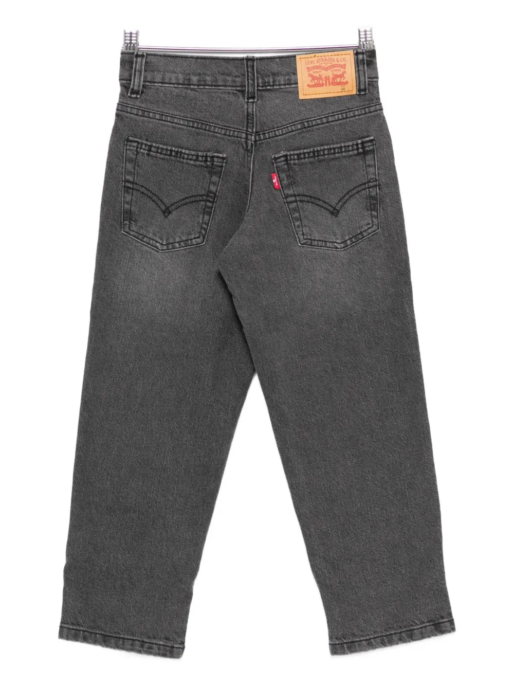 Levi's Kids straight-leg jeans Grijs