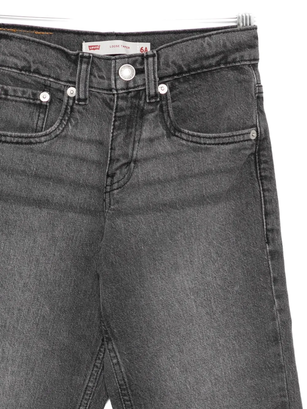 Levi's Kids straight-leg jeans Grijs