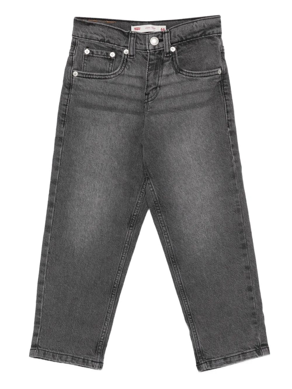 Levi's Kids straight-leg jeans Grijs