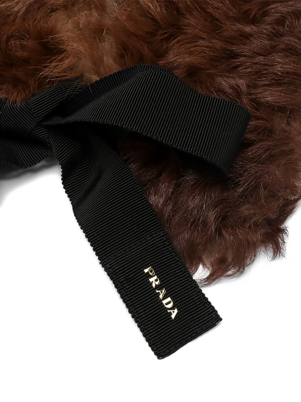 Prada Lammy sjaal Bruin
