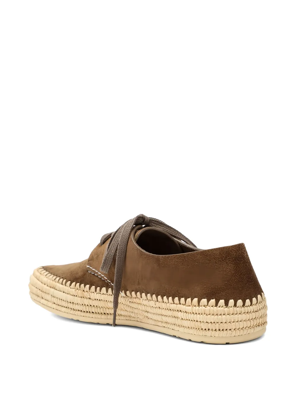 LOEWE Rio debossed-logo espadrilles Brown