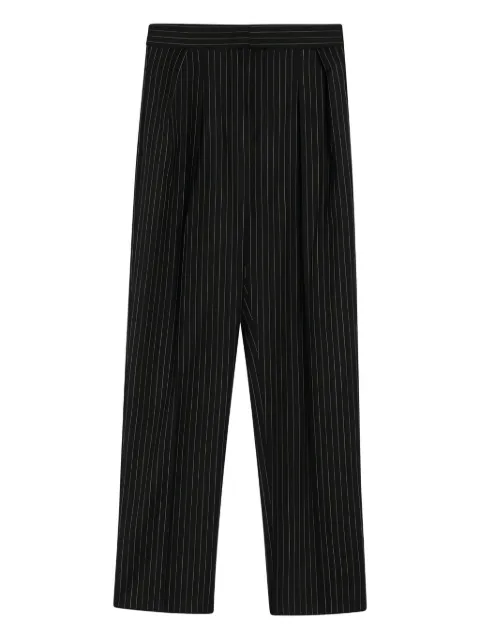 Max Mara pinstripe pleated trousers