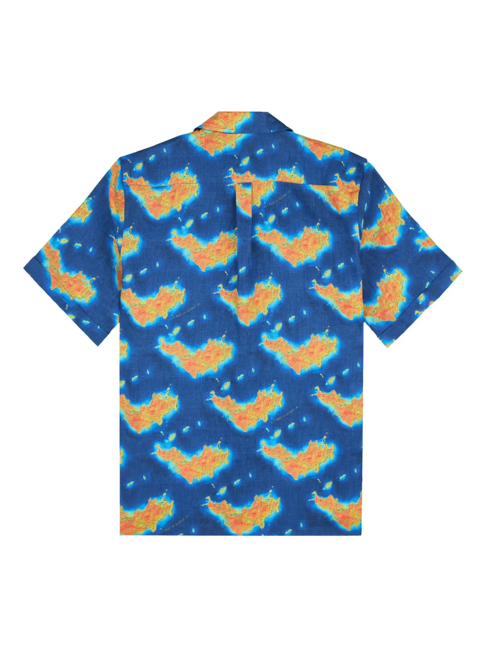 Vilebrequin Overhemd met print Blauw