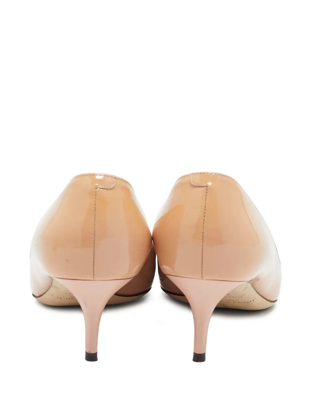 Jimmy Choo Pre-Owned 50 mm lakleren pumps - Beige