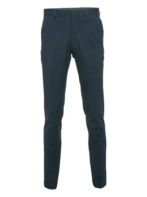 Hermès Pre-Owned flat textured trousers