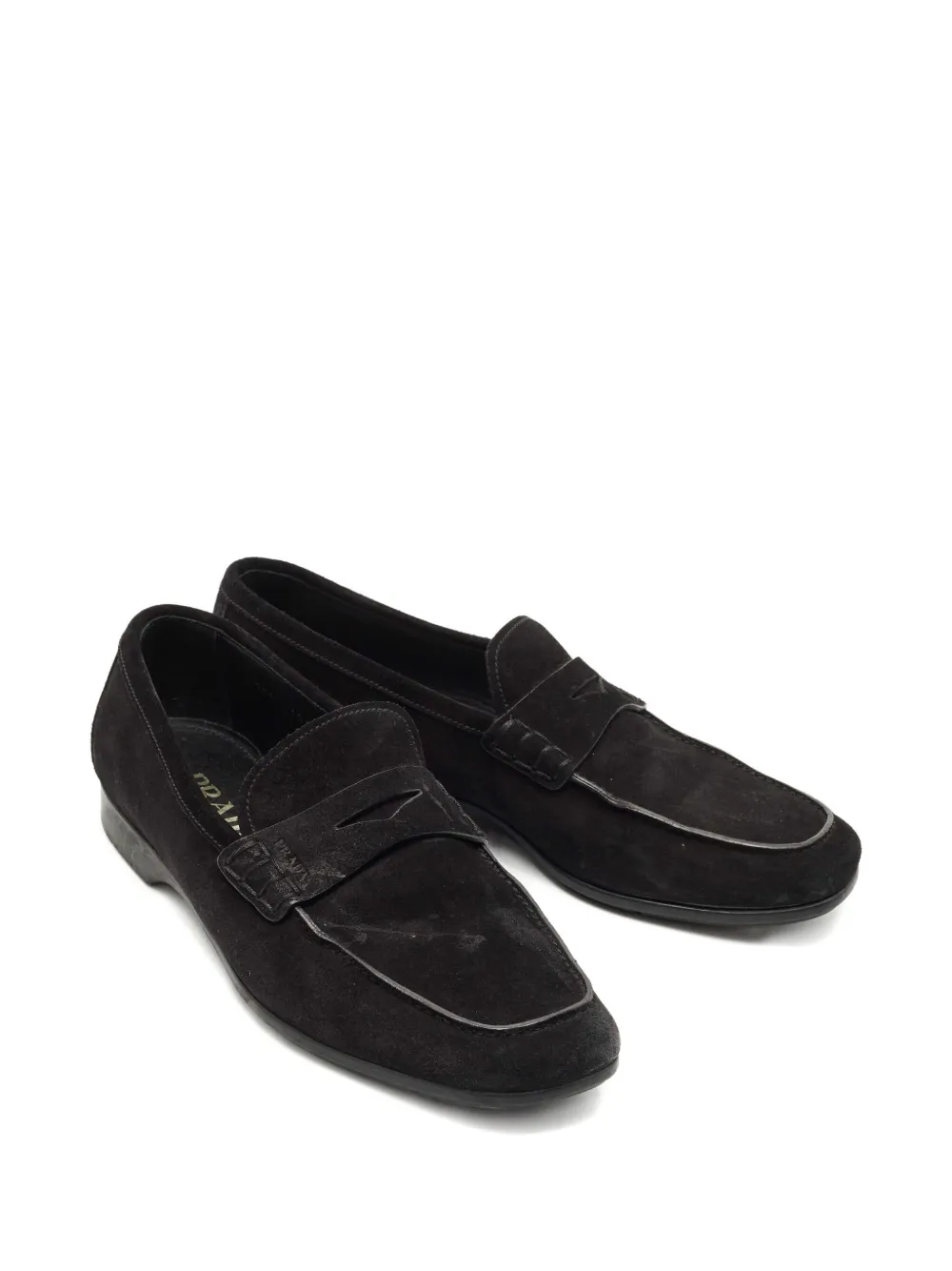 Prada Pre-Owned suede penny-strap loafers | Image 2