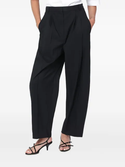MARK KENLY DOMINO TAN pleated pocket trousers