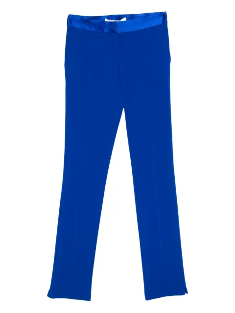 Diane Von Furstenberg Vintage pre-owned contrasting-waistband trousers