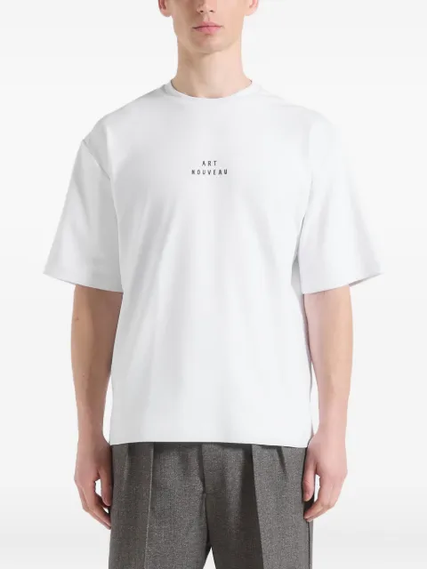 Manière De Voir playera Art nouveau de algodón blanco