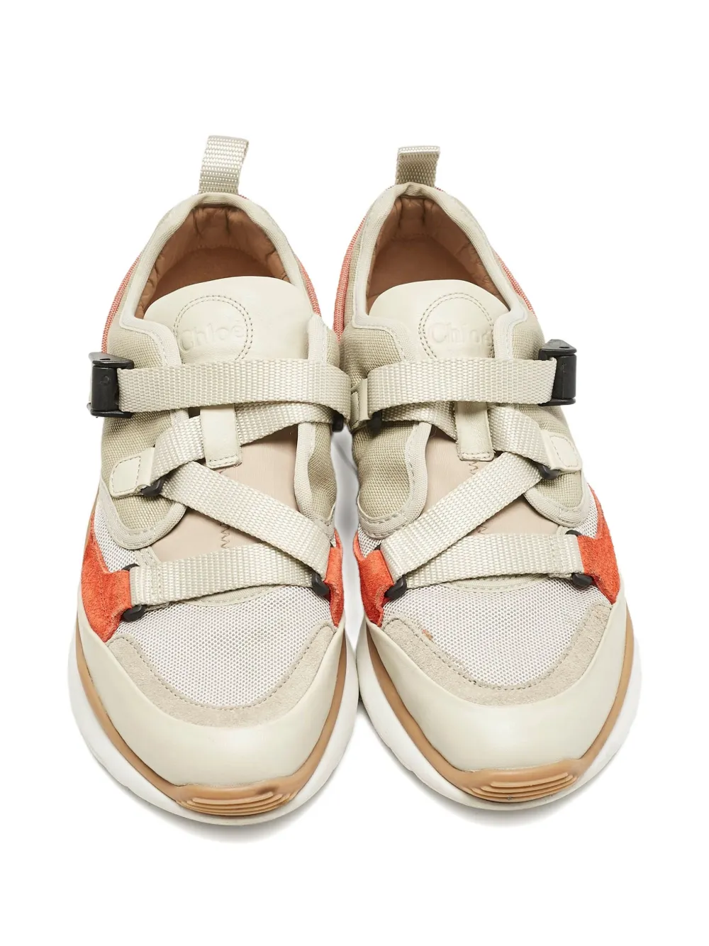 Chloé Pre-Owned Sonnie sneakers - Beige