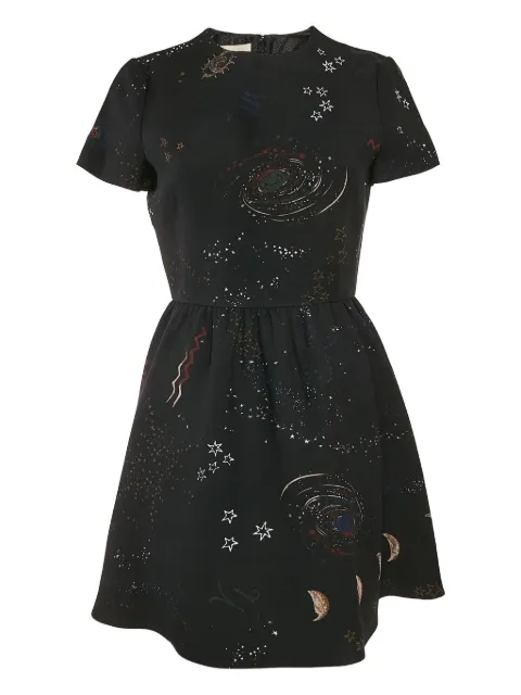 Valentino Pre-Owned celestial-print dress