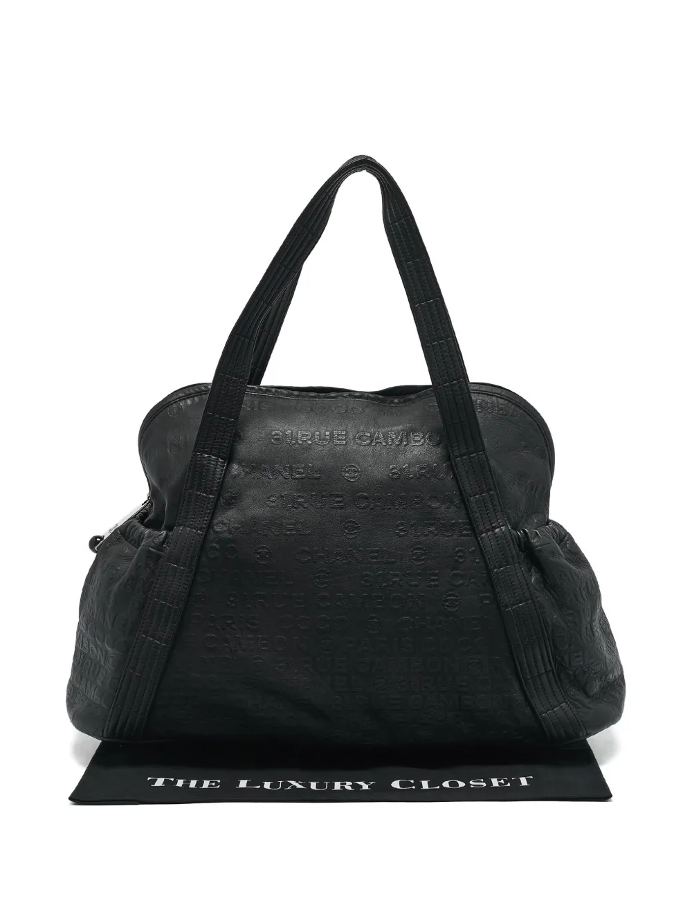 CHANEL Pre-Owned 31 リュ カンボン ハンドバッグ | ブラック