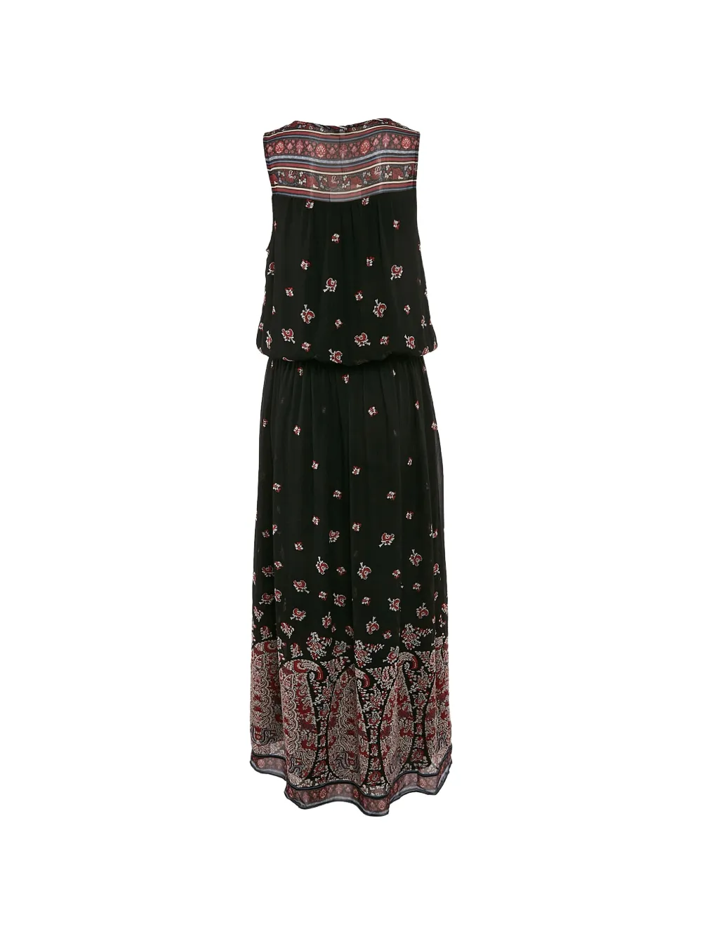 Joie silk printed maxi dress - Nero