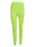 Prada Pre-Owned textured leggings - Green