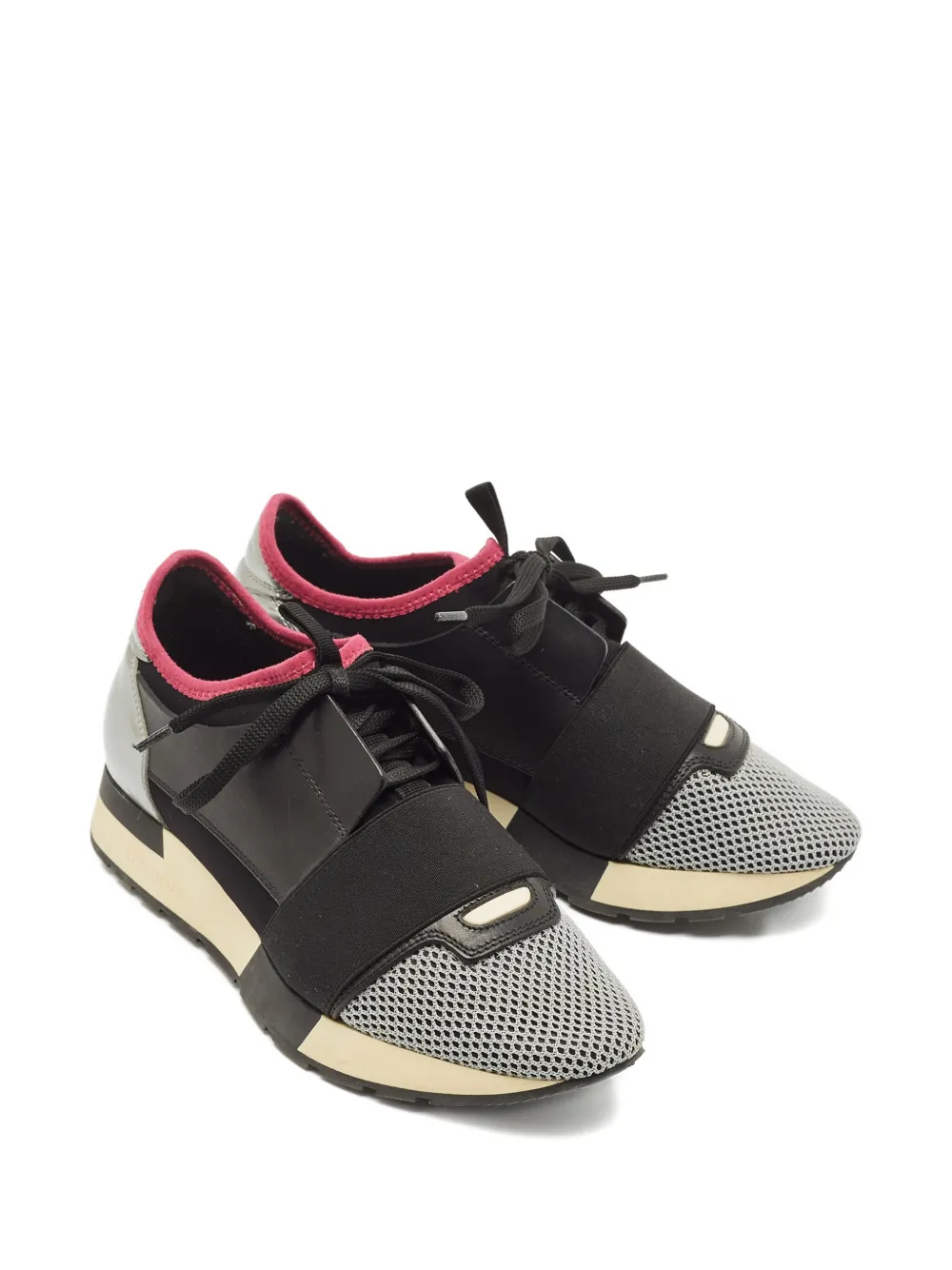 Balenciaga Pre-Owned Sneakers met veters - Veelkleurig