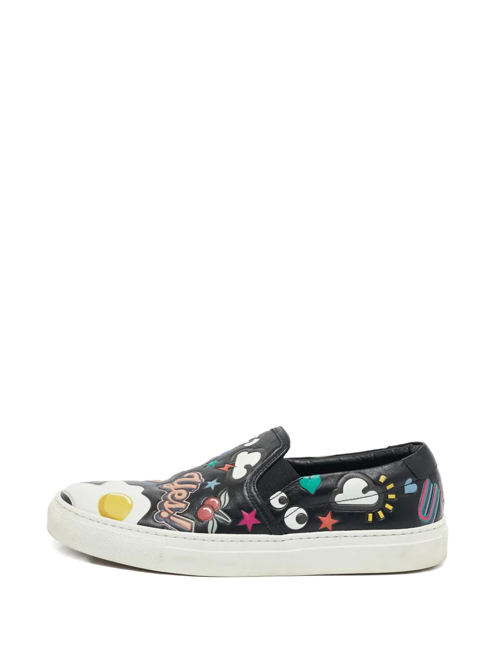 Anya Hindmarch Sneakers in pelle - Nero