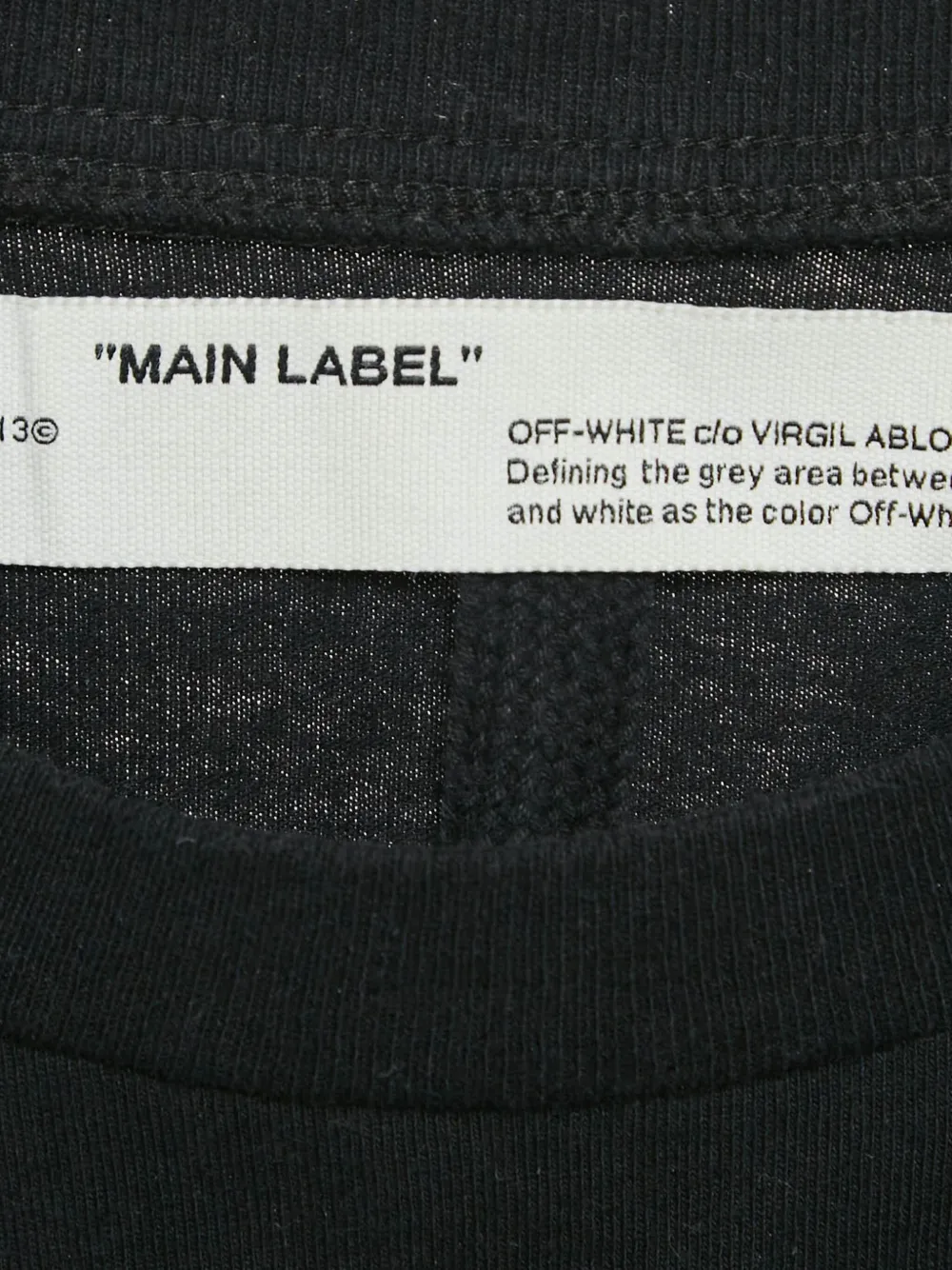 Off-White Pre-Owned 2013 tape circle T-shirt | Image 2