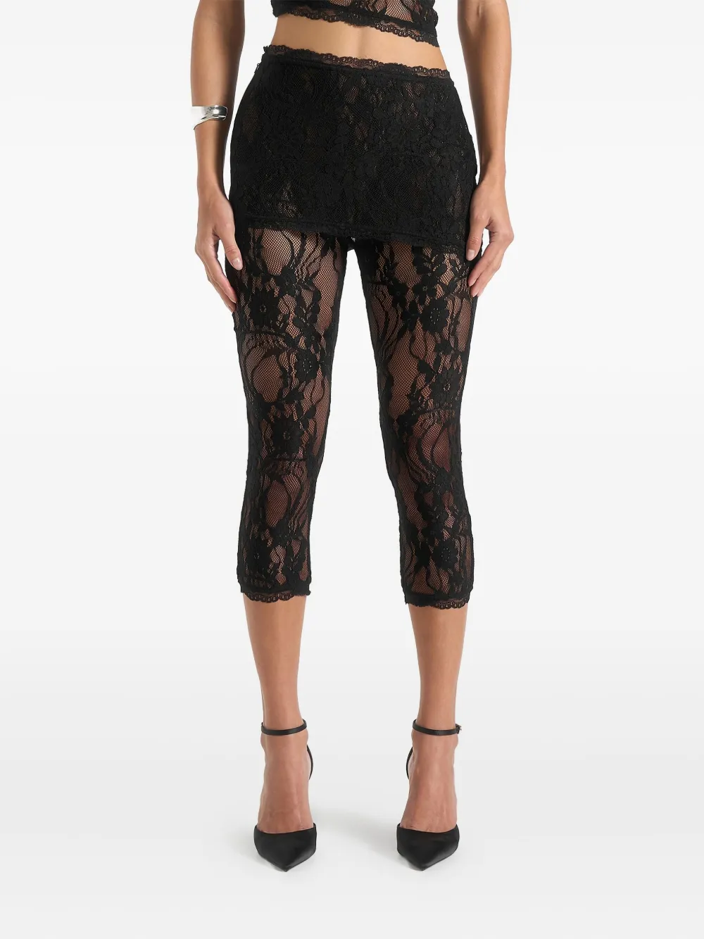 Manière De Voir Aimée Trousers In Black