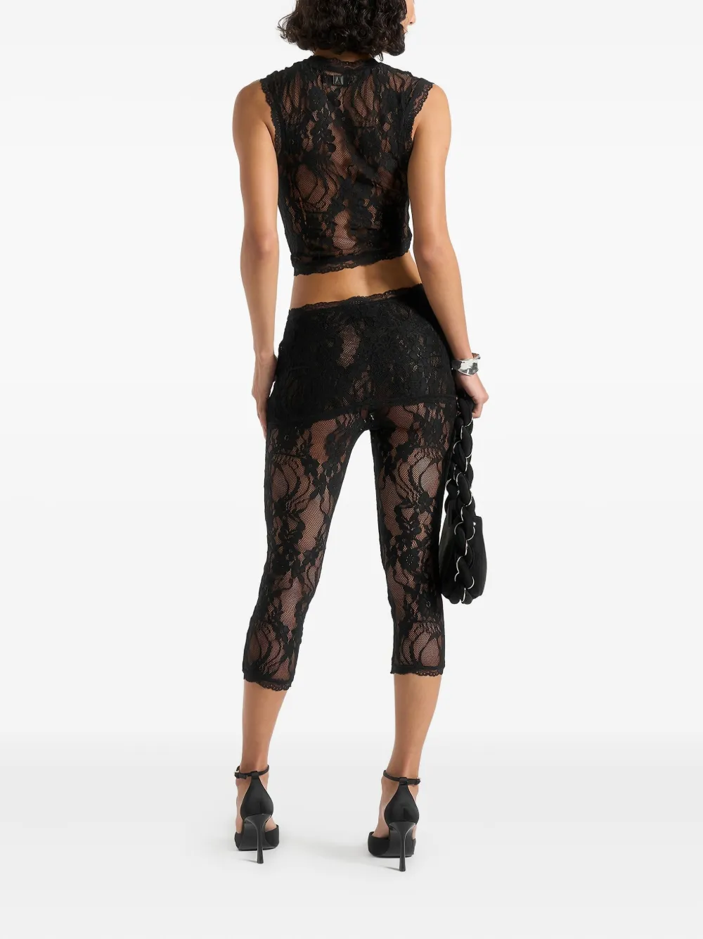Manière De Voir Aimée Trousers In Black