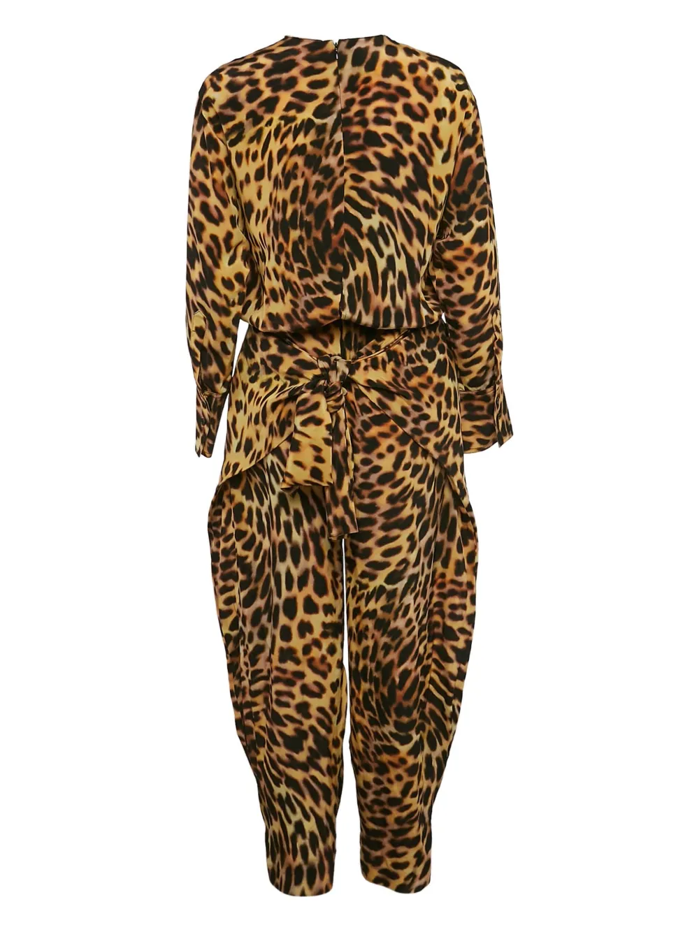 Stella McCartney Pre-Owned Jumpsuit met luipaardprint - Bruin