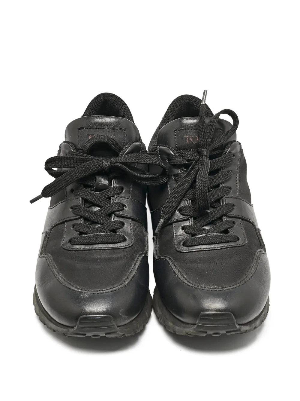 Tod's Vintage baskets en cuir à lacets | Image 2