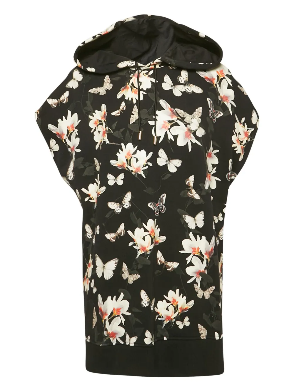 Givenchy Pre-Owned floral-print hoodie | Black | Image 1