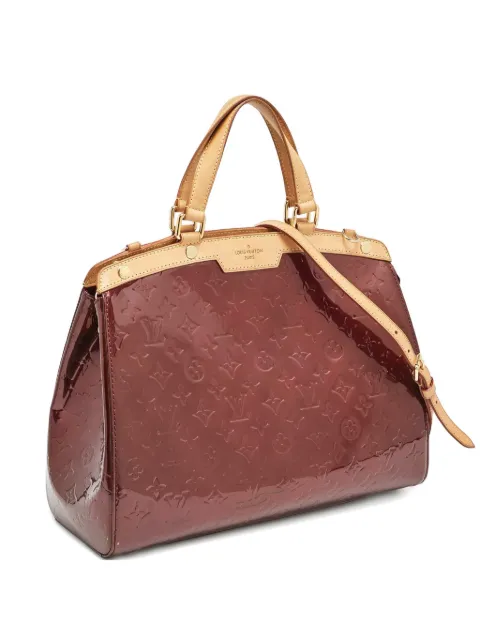 Louis Vuitton Pre-Owned Brea GM patent leather monogram bag