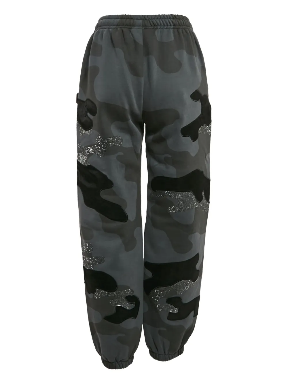 Collective Trainingsbroek met camouflageprint - Grijs