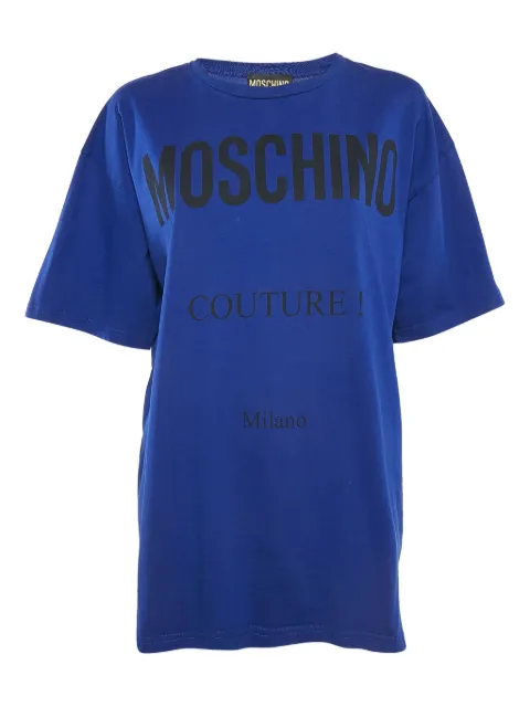 Moschino Pre-Owned crew-neck cotton T-shirt