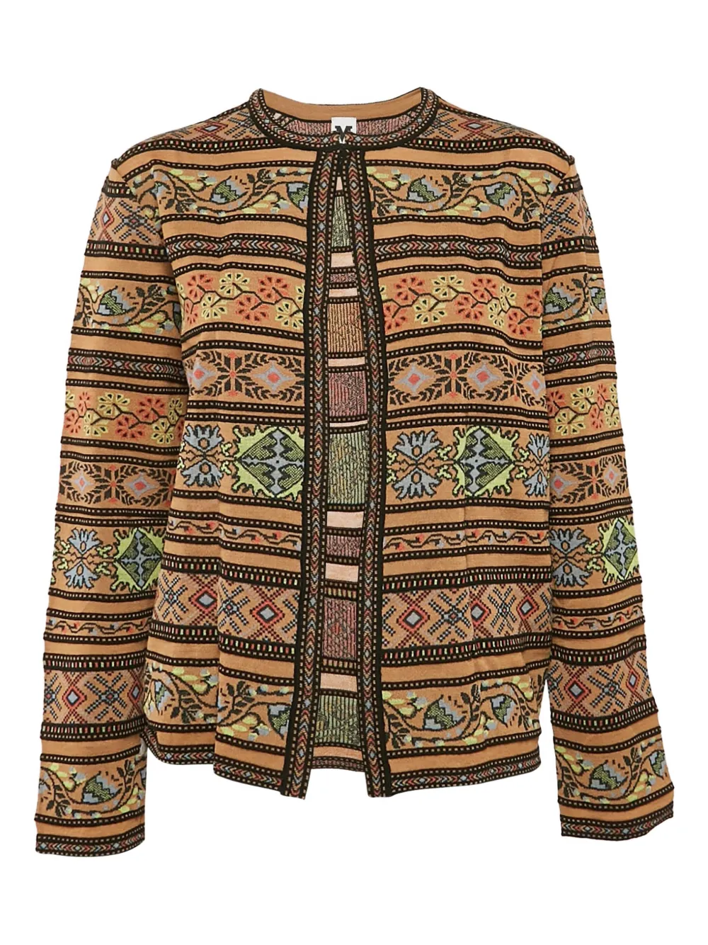 Missoni Pre-Owned floral striped cardigan | Brown | Image 1