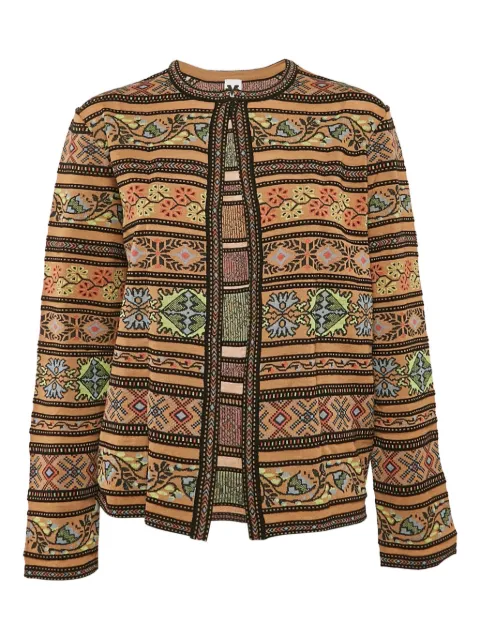 Missoni Pre-Owned floral striped cardigan