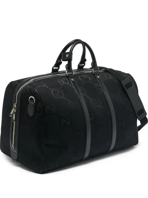 Gucci Pre-Owned 2024 GG monogram leather-trim duffel bag