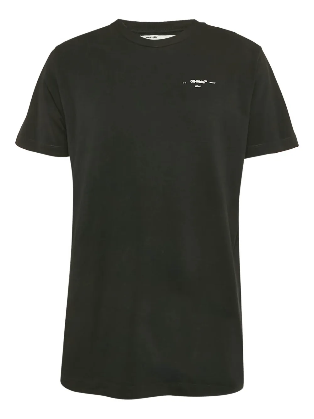 Off-White Pre-Owned logo-print T-shirt | Black | Image 1