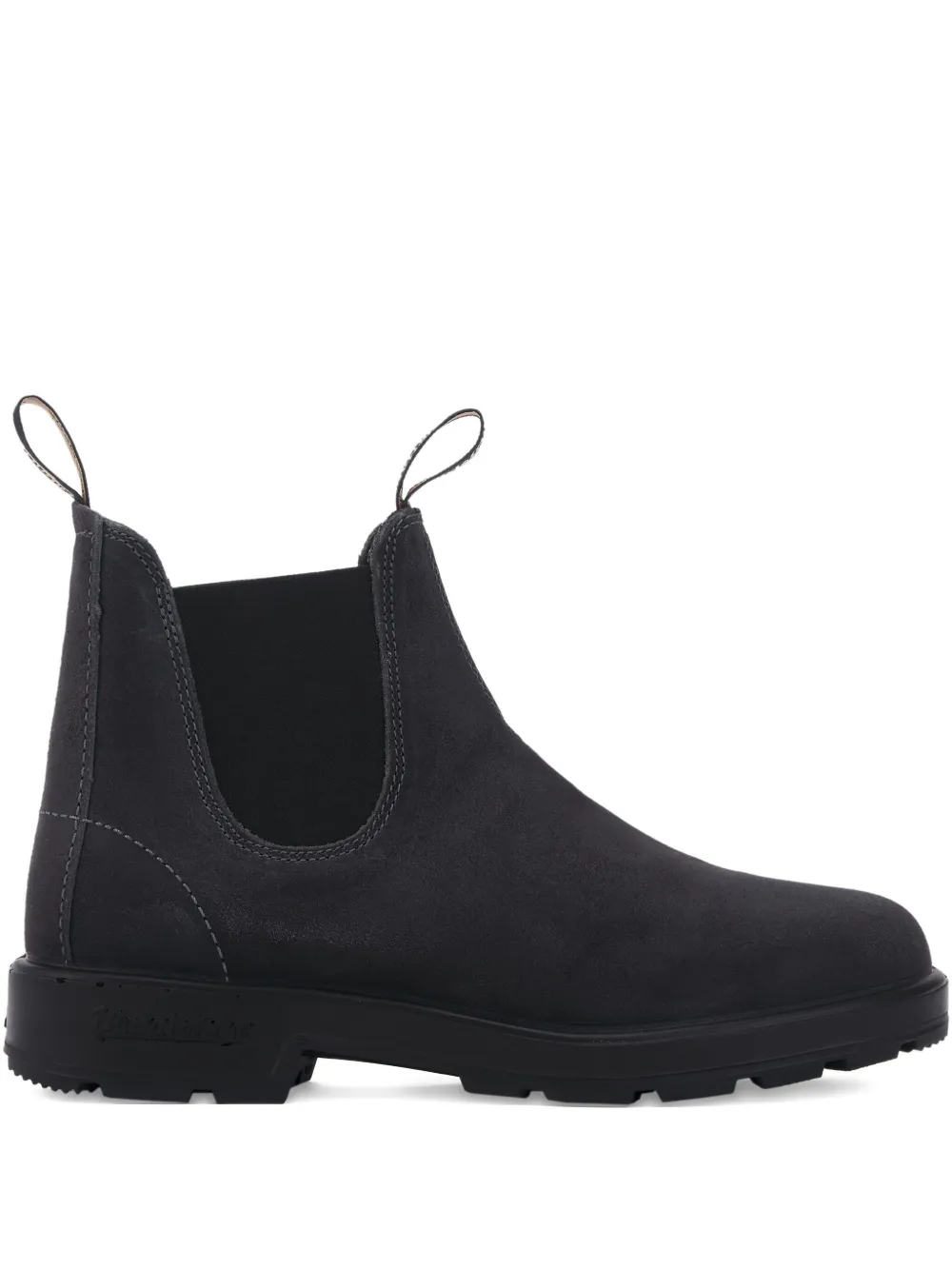 Blundstone #1910 Suede Chelsea Boots In Gray