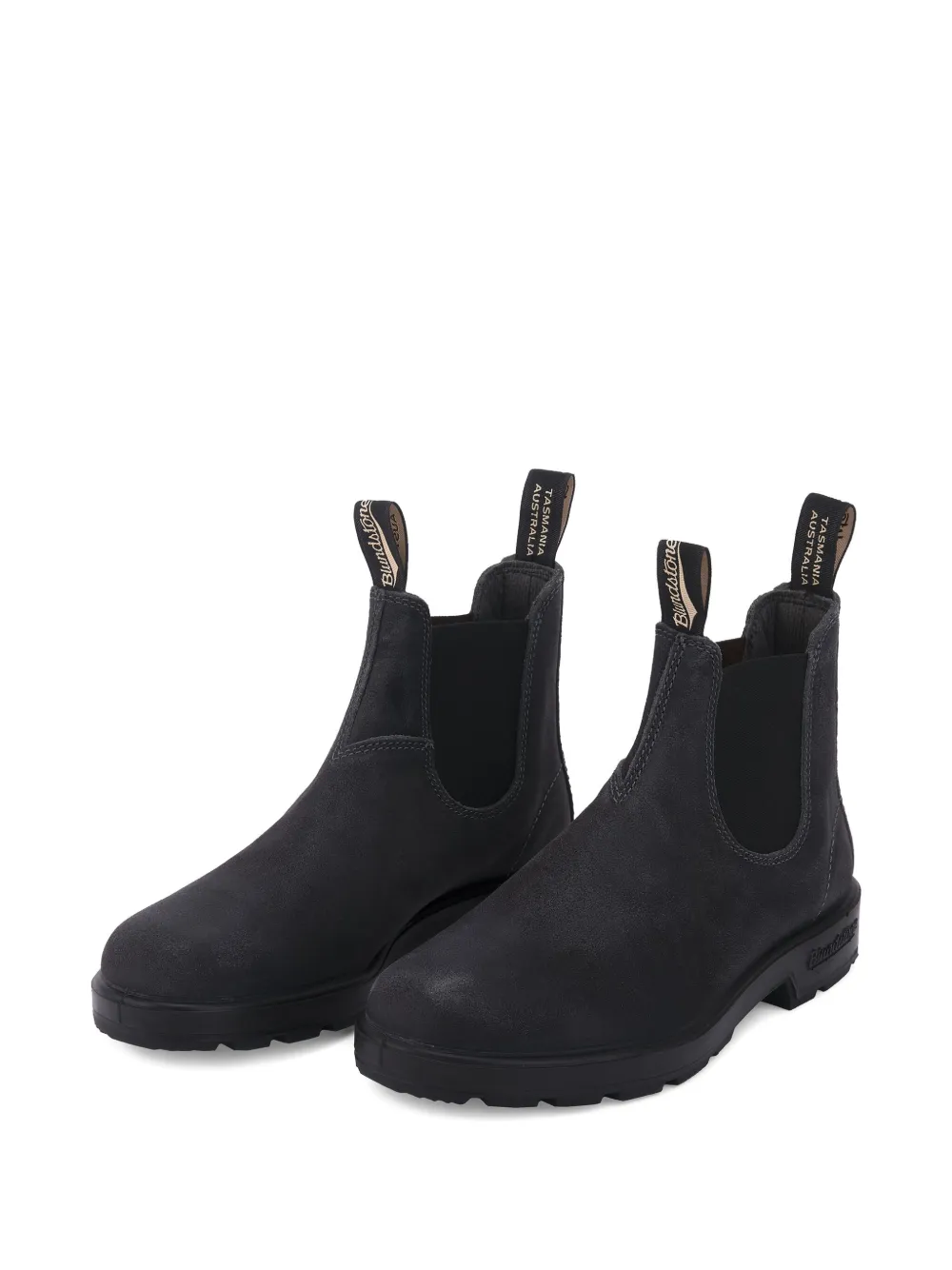 Blundstone #1910 Suede Chelsea Boots In Gray