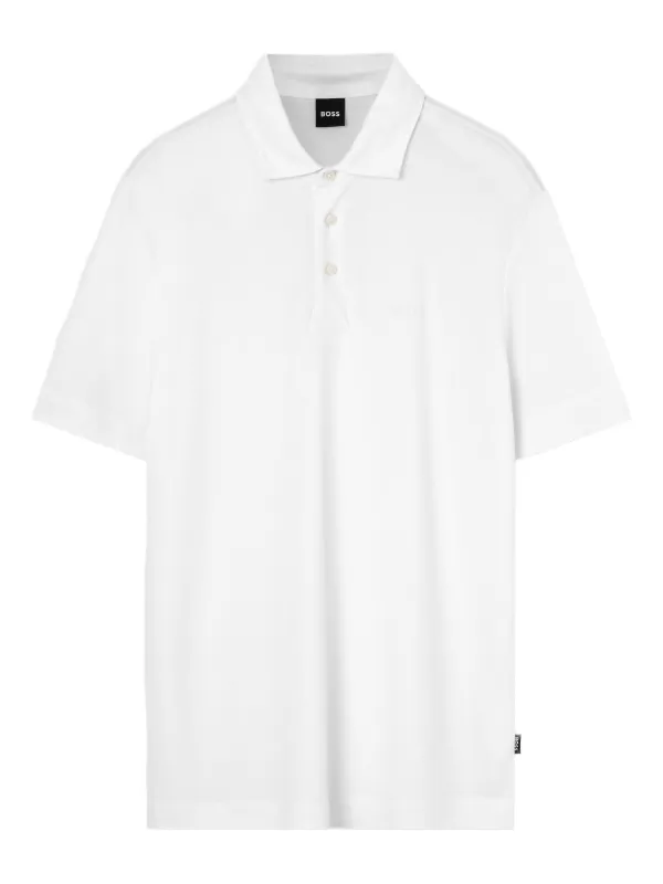 BOSS short-sleeve Polo Shirt White FARFETCH PH