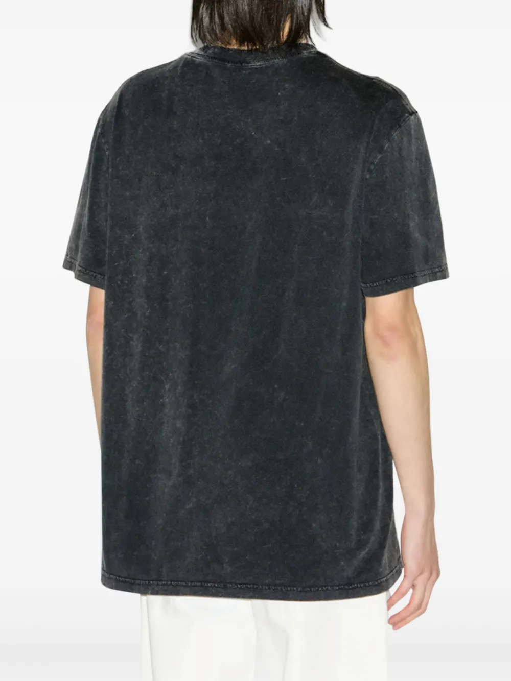 MARANT T-shirt met grafische palmboomprint Zwart