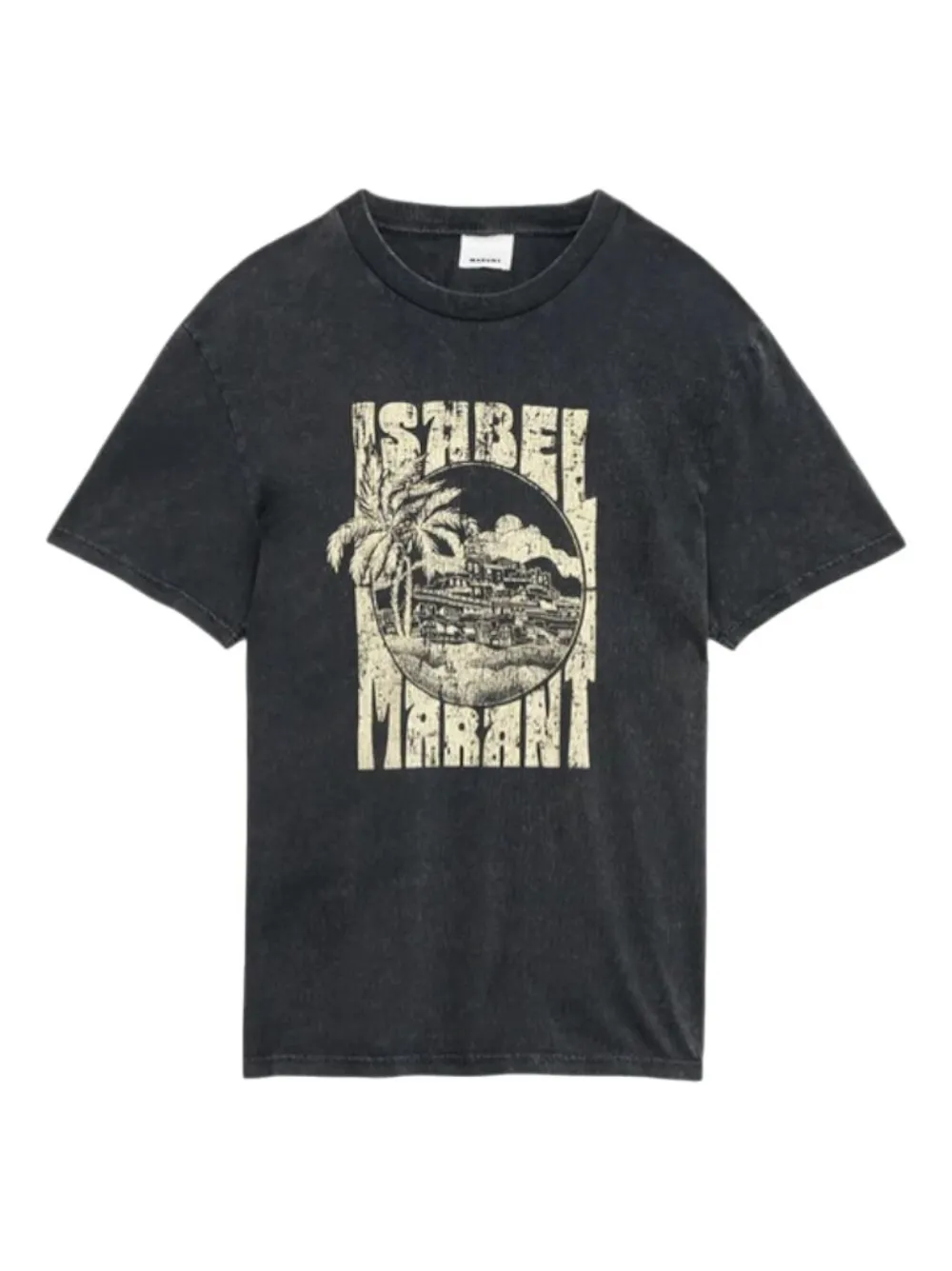 MARANT playera con palmeras estampadas | negro | Image 1