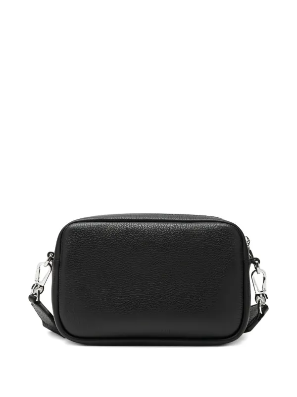 ☆早い者勝ちLOEWE ブラックレザー メッセンジャーバッグ LOEWE レザーメッセンジャーバッグ | ブラック | FARFETCH JP