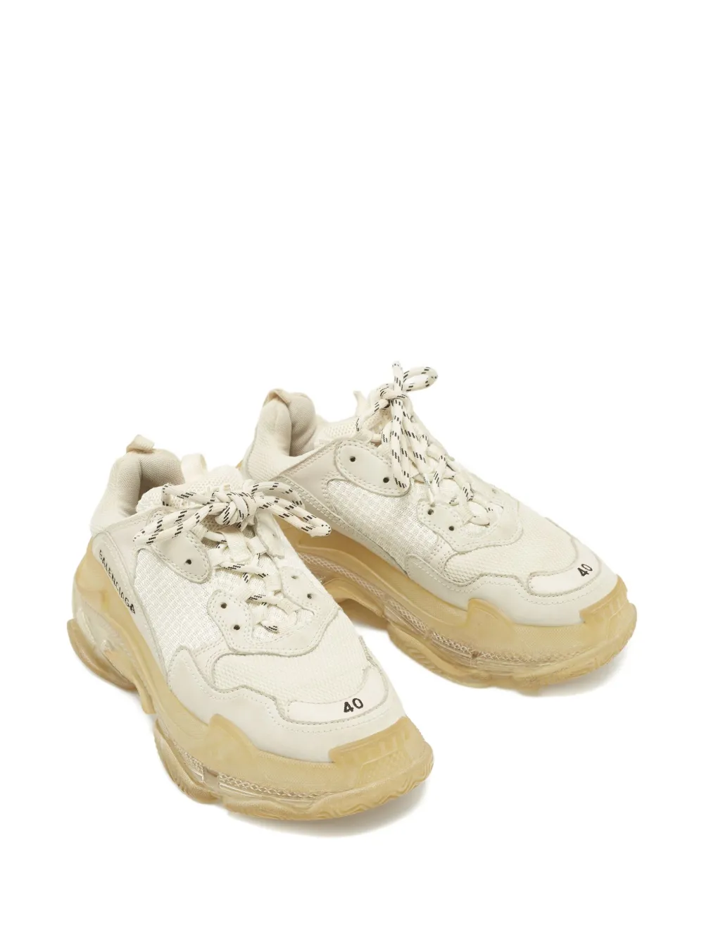 Balenciaga Pre-Owned Triple S sneakers - Beige