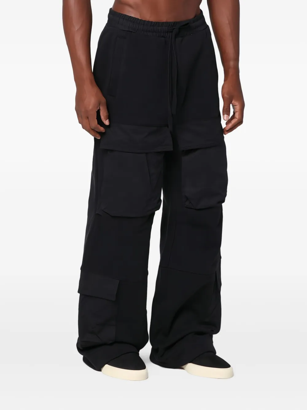 ENTIRE STUDIOS Trainingsbroek met cargo zakken Zwart