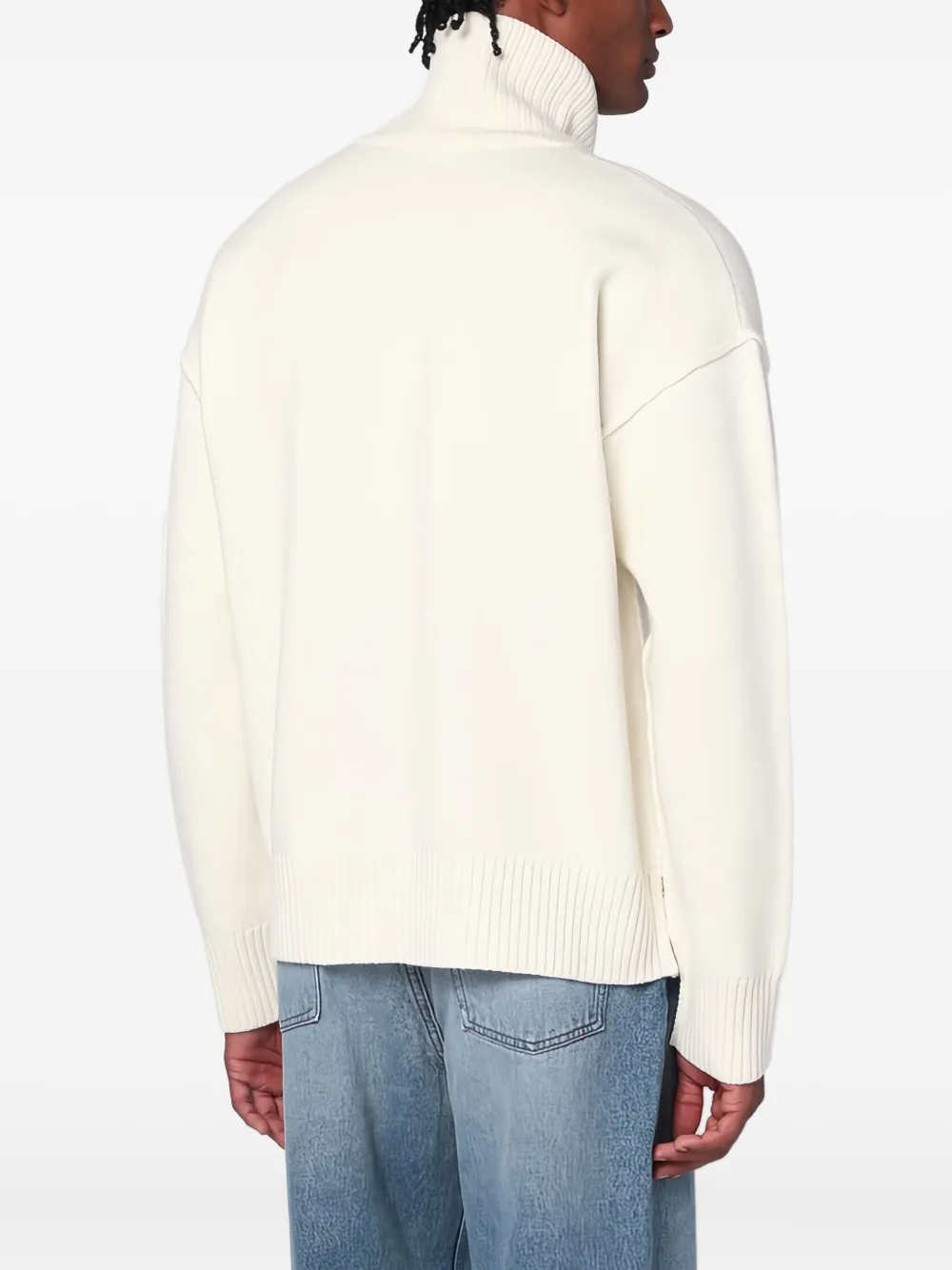 AMI Paris Coltrui met logo Wit