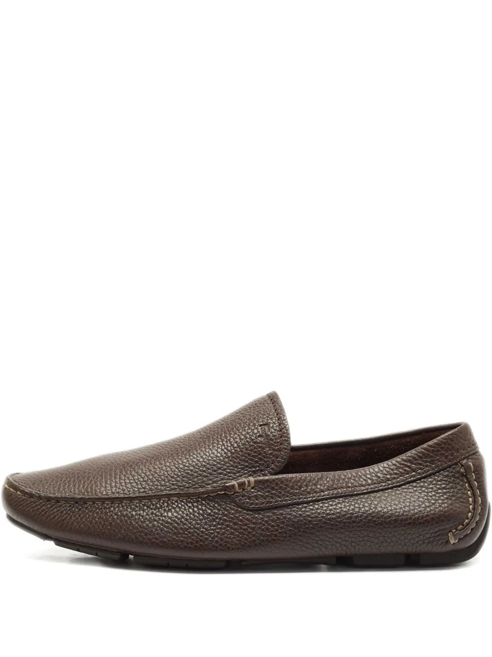 Click to view more detailed imagery on our partner's website Pre-owned Ferragamo Leather Loafers In Brown