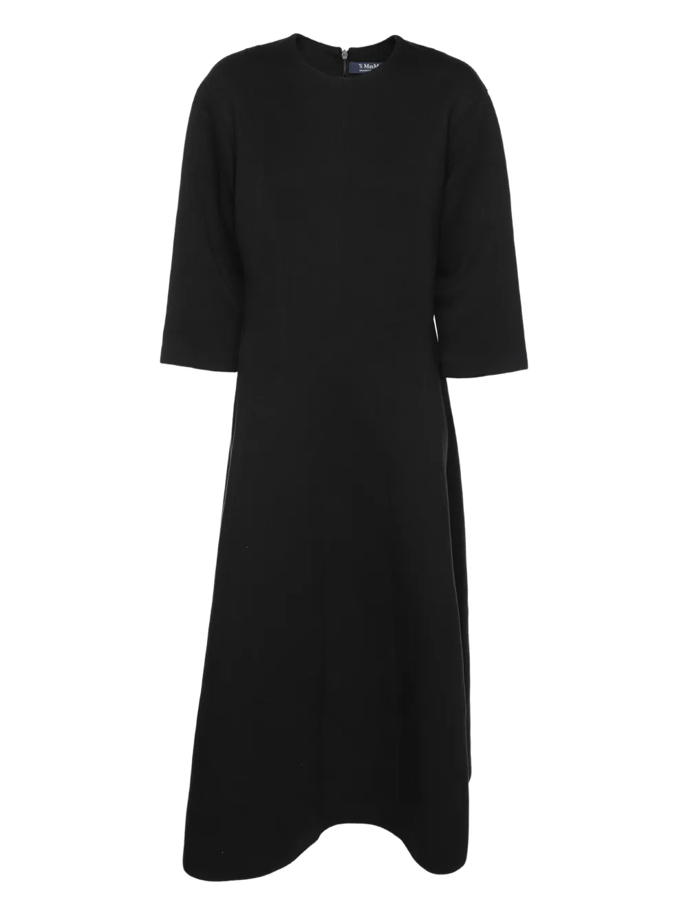 'S Max Mara robe en jersey à coupe mi-longue | noir | Image 1